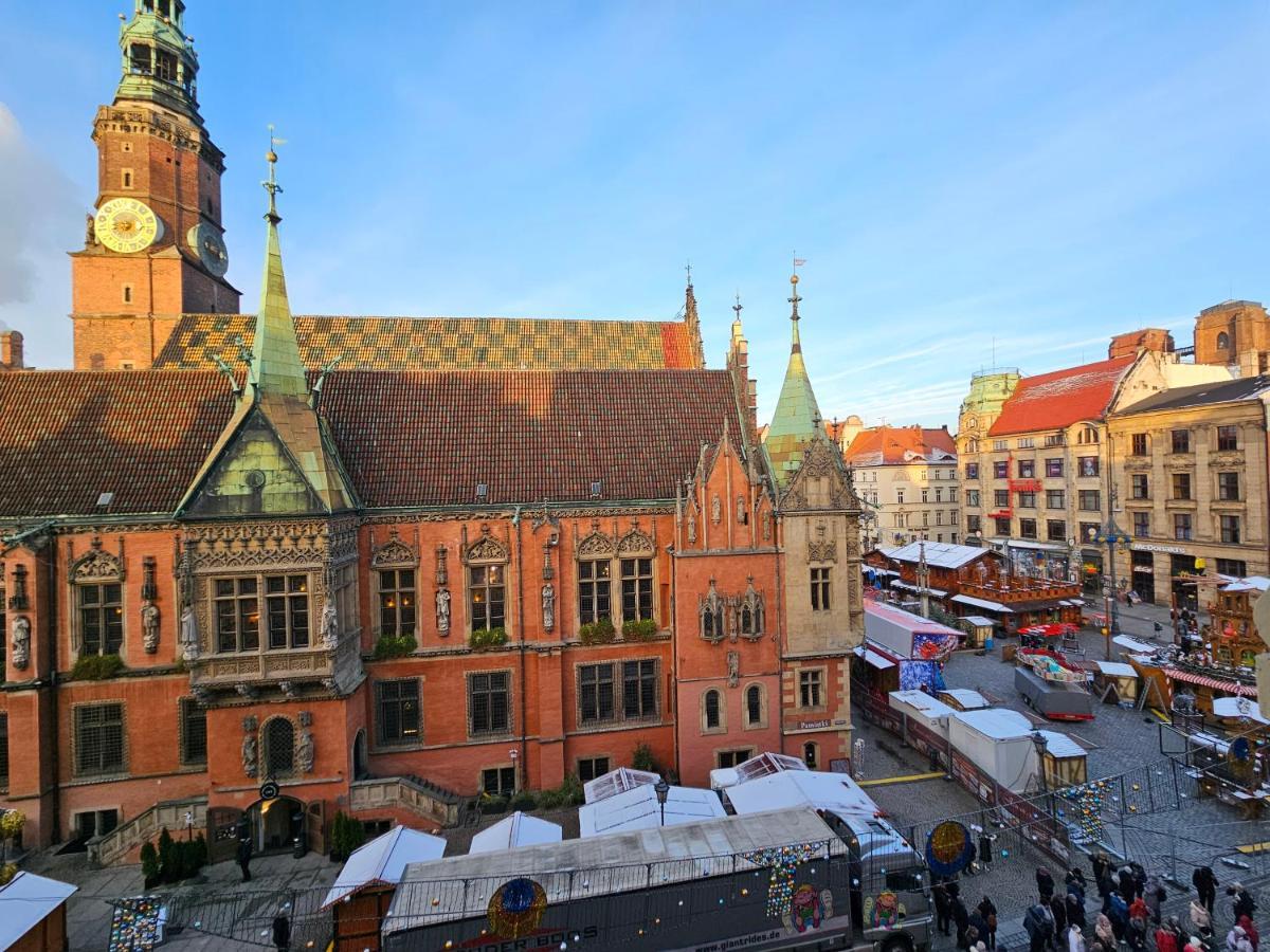 Rynek Market Square Wroclove Tectum Apartments Z Widokiem Na Rynek Wroclaw Bagian luar foto