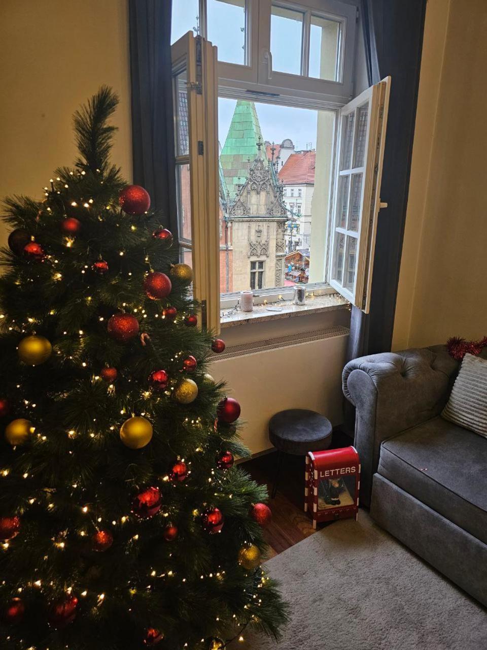 Rynek Market Square Wroclove Tectum Apartments Z Widokiem Na Rynek Wroclaw Bagian luar foto